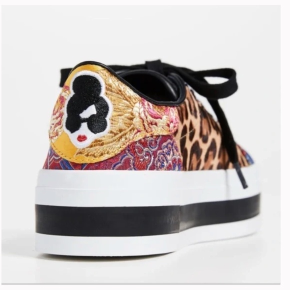 Alice + Olivia Women’s Ezra Leopard Sneakers - Picture 2 of 7